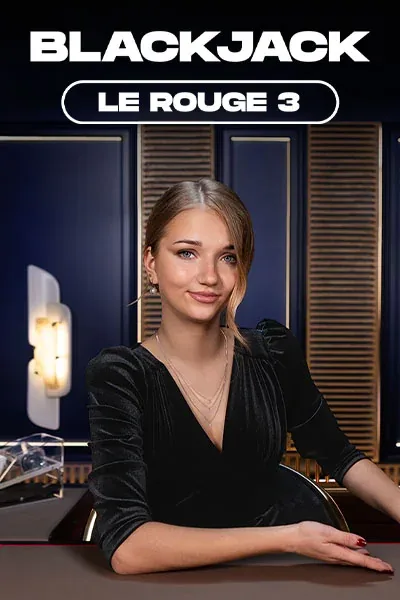hra Le Rouge Blackjack 3 · Betalice Casino CS